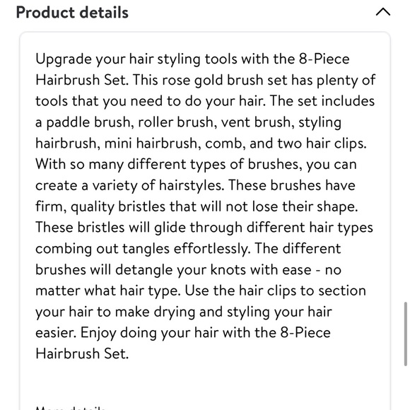 Hairbrush set, styling tools - Picture 5 of 9